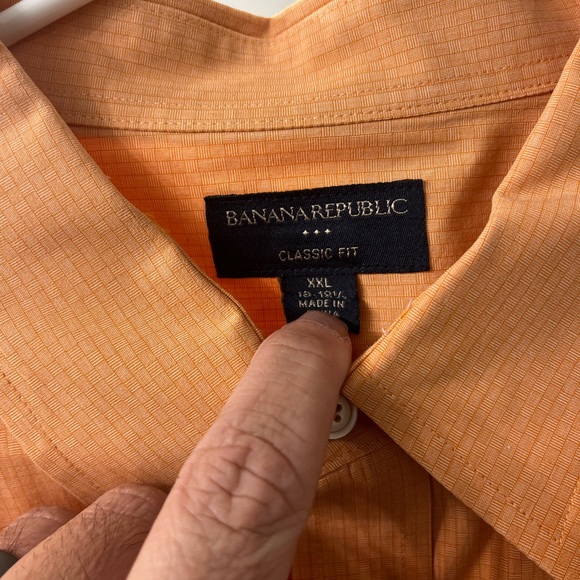 Men's Banana Republic XXL Button Down dress shirt - Picture 3 of 3